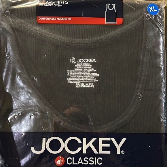 Jockey Classic Black Tank Top XL - Picture 1 of 2